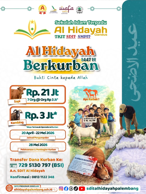 AL HIDAYAH BERKURBAN 1447 H